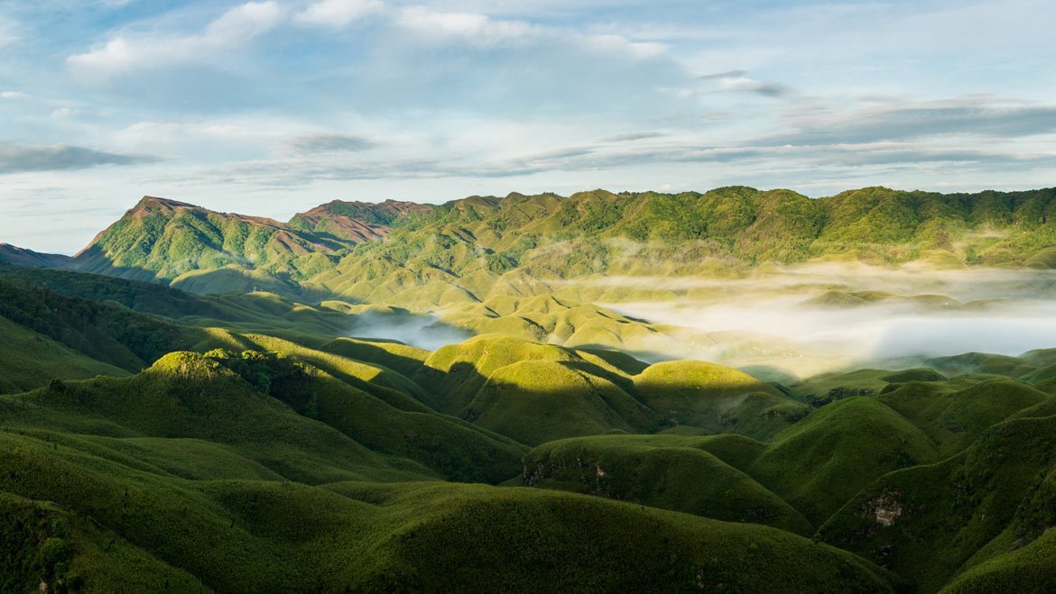 Beautiful Dzuko valley of Manipur