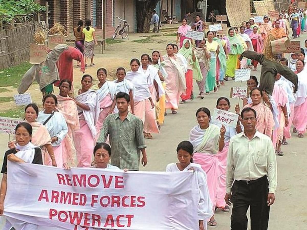 Repealing AFSPA is CM Biren's Success 6 Protest against AFSPA in Manipur