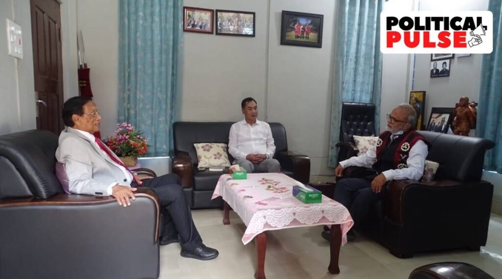 Centre's interlocutor AK Mishra visits Hebron Camp 2 Centre interlocutor visits Hebron camp