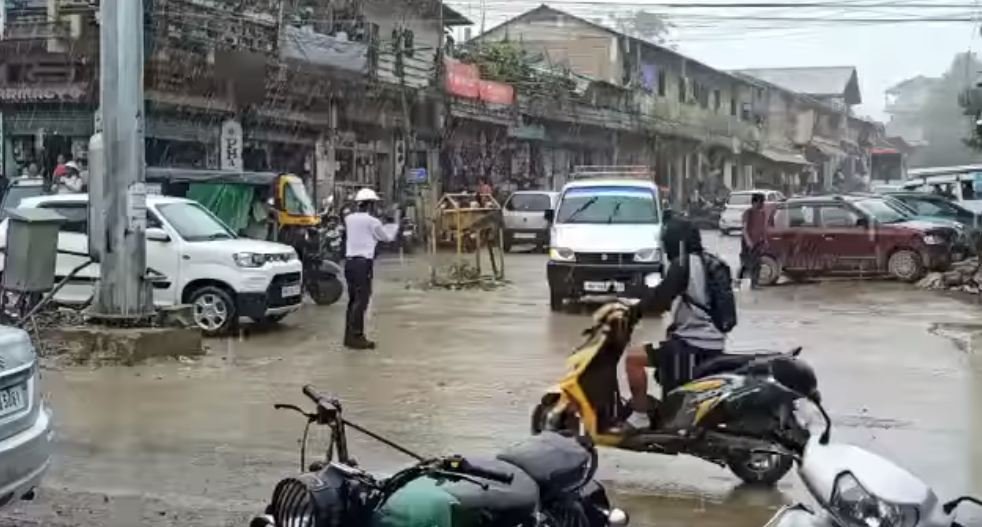 Traffic police got attention of CM Biren