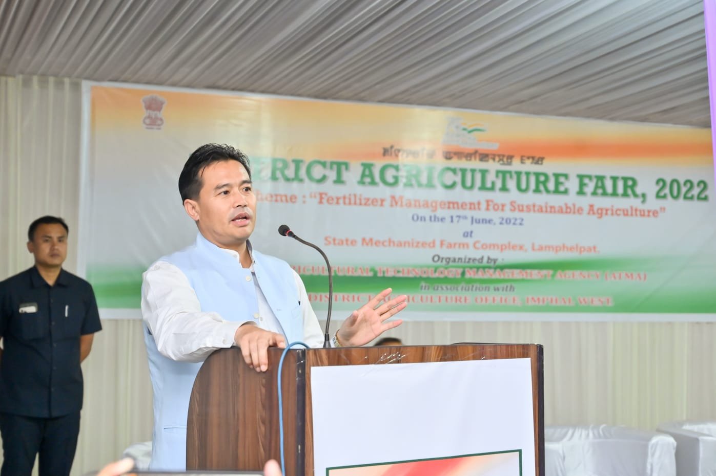 Agri Minister Th Biswajit saidFertilizers will be distributed after verification