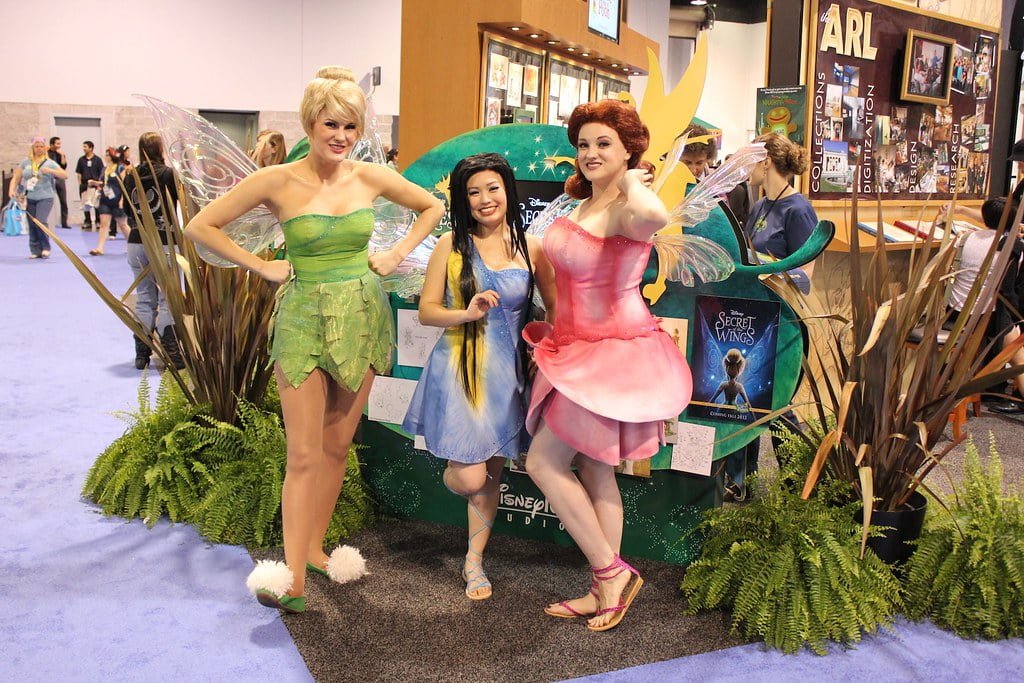 Tinker Bell Costumes in Halloween 2022.