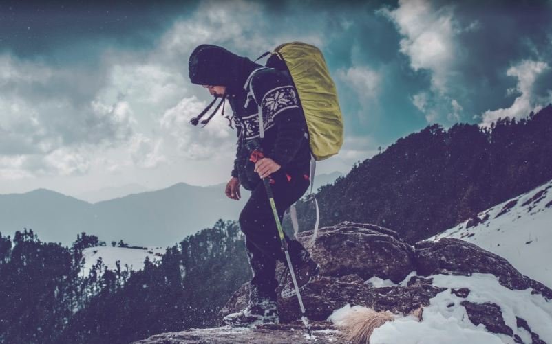 Perfect hiking gear for mountain adventure