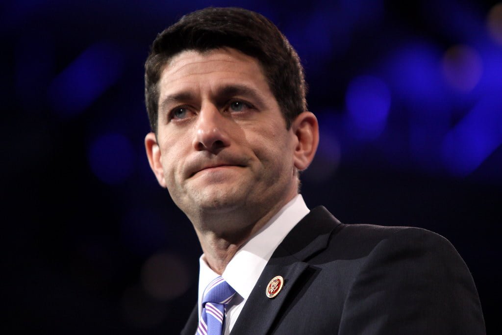 Republican Paul Ryan announced he will never support Donald Trump for US Presidential Candidate in 2024.