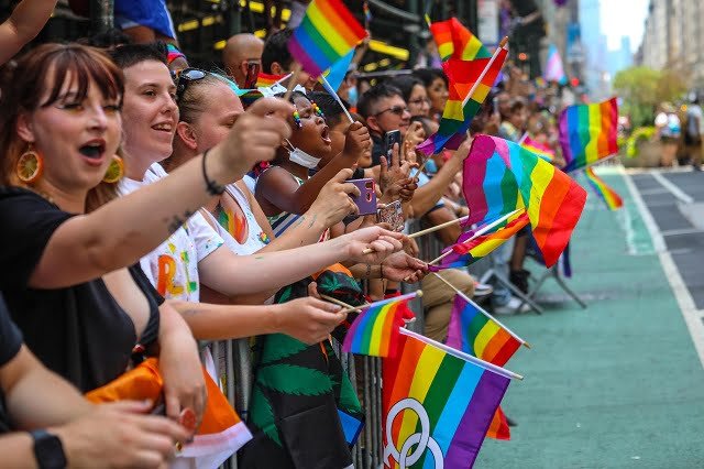 Approx. 1 Million Gather to Commemorate Pride March in Manhattan