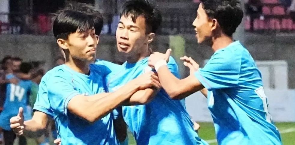 Meitei and Kuki players united to win SAFF U-16 Championship.