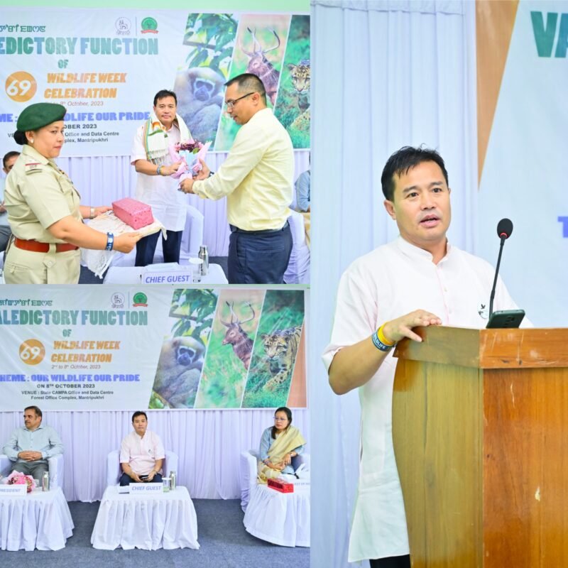 Biswajit Calls for Collective Effort in Preserving Forests and Wildlife in Manipur 2 Biswajit Calls for Collective Effort in Preserving Forests and Wildlife in Manipur.