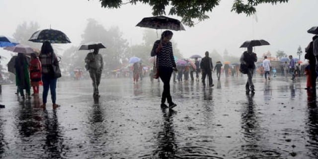 Heavy rainfall expects in Northeast India