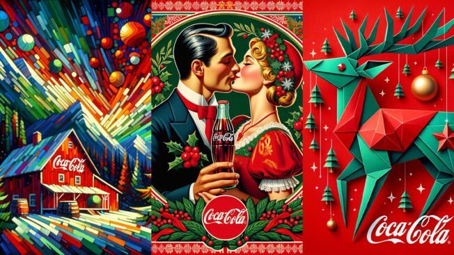 Coca-Cola Launches AI Platform to Make Christmas Cards 2 Coca-Cola Launches AI Platform to Make Christmas Cards