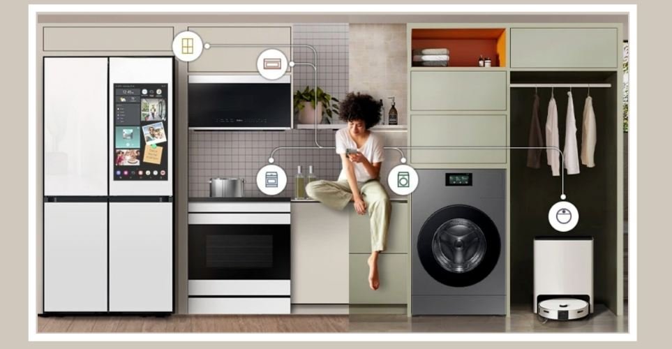 Samsung Bespoke AI Appliances for Smart Home Technology
