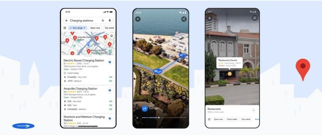 Google Maps Introduces New AI Features