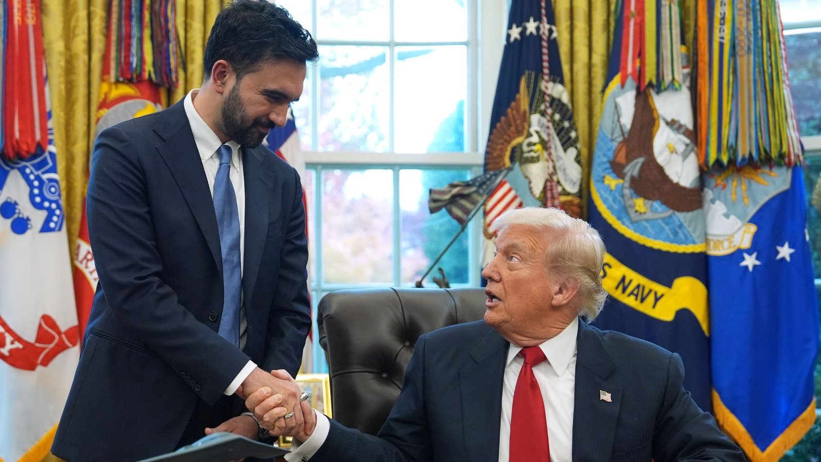 Trump Hosts NYC Mayor-Elect Zohran Mamdani in Oval Office