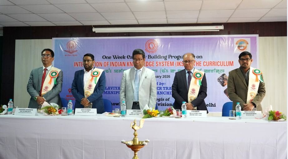 Manipur University Launches Faculty Development Programme on Indian Knowledge Systems