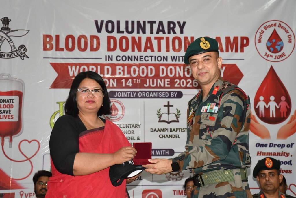 Nearly 190 Civilians and Soldiers Donate Blood at Assam Rifles Camp in Kakching 3 search for blood donation camp by assam rifles