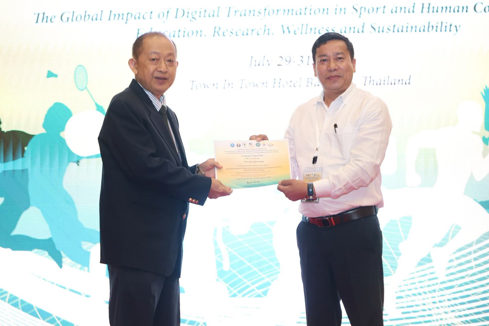 Manipur University Faculty Wins Best Oral Presentation Award