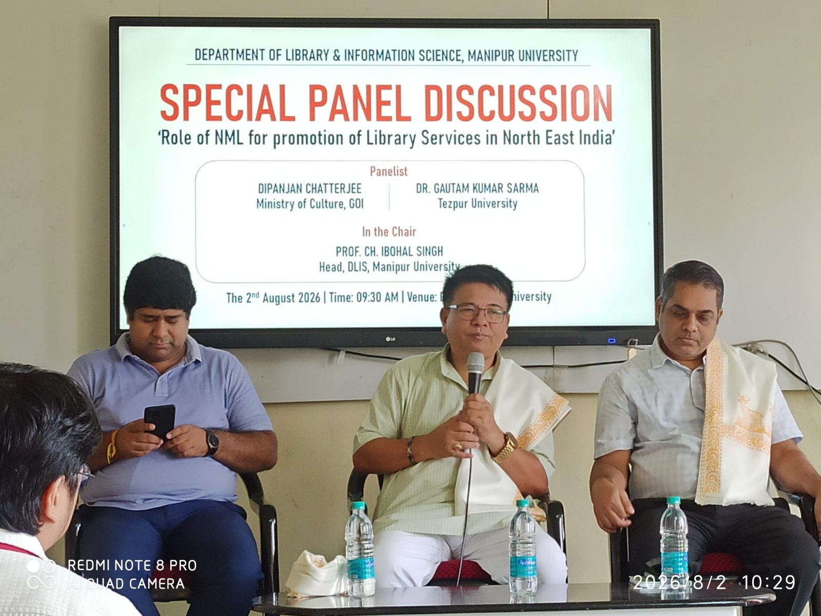 Panel Calls for Modernisation of Public Libraries in North East India 1 Panel Calls for Modernisation of Public Libraries in North East India