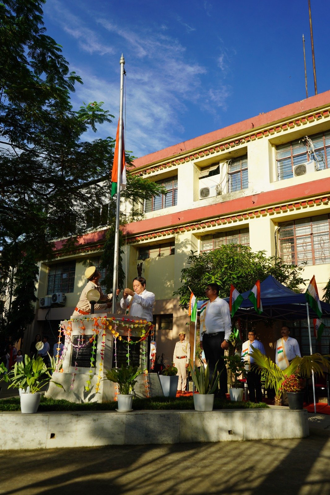 Manipur University Celebrates 80th Independence Day
