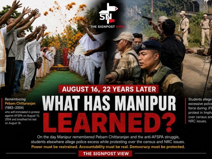 Twenty-two years after Pebam Chittaranjan's death, events in Imphal revive questions over AFSPA, police force, accountability and democratic protest.