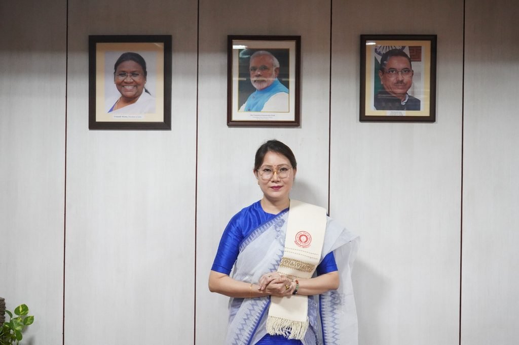Manipur University Vice-Chancellor Felicitates Dr Pukhrambam Lilabati Devi on Selection of National Award to Teachers 2026 2 WhatsApp Image 2026 08 24 at 2.28.05 PM 1