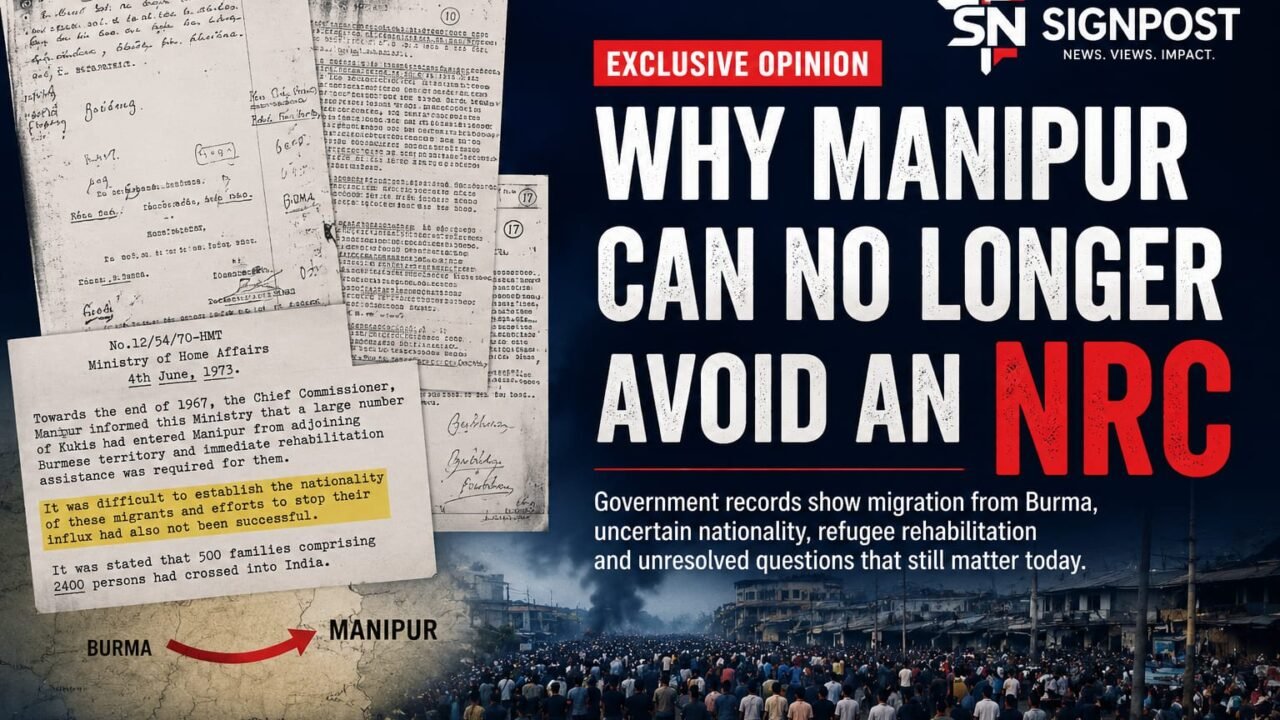 Why Manipur Can No Longer Avoid an NRC: The Government’s Own Records Make the Case