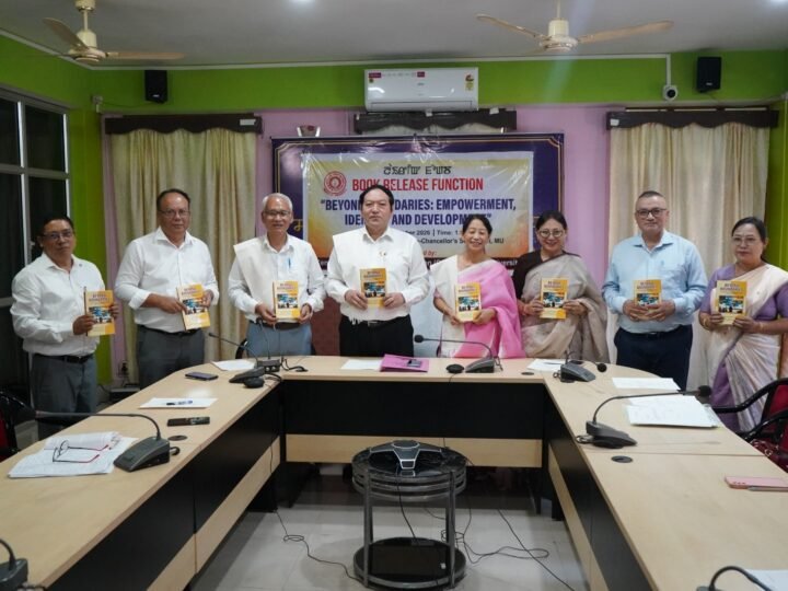 Manipur University releases Beyond Boundaries book on identity, empowerment and development