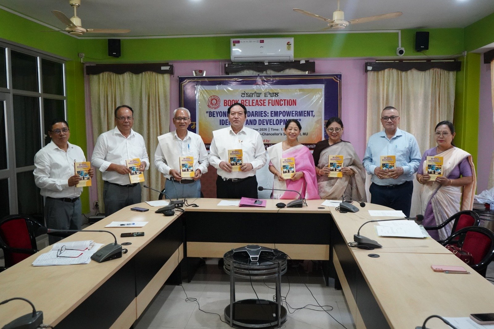 Manipur University Book Connects Identity, Poverty and Gender to Inclusive Development 1 Manipur University releases Beyond Boundaries book on identity, empowerment and development