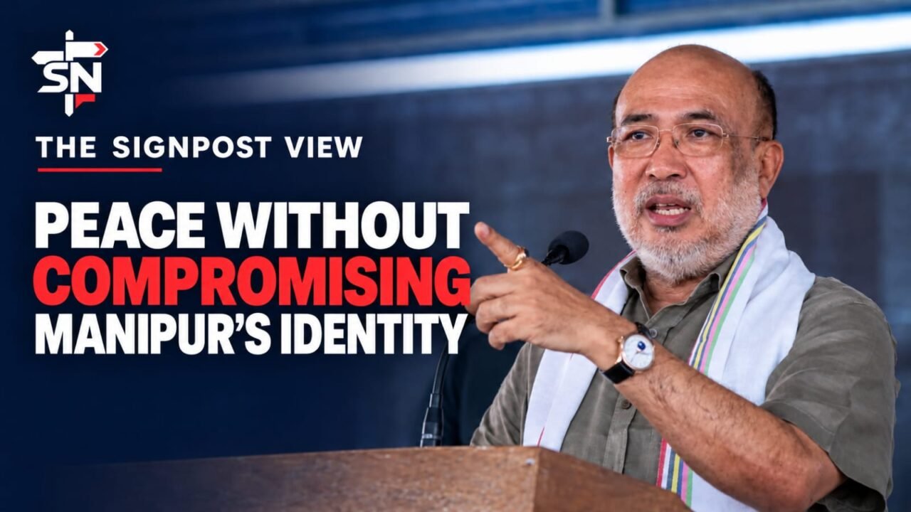 Peace Cannot Be Restored by Compromising Manipur's Identity 1 Former Chief Minister N Biren Singh says Manipur’s identity must not be compromised while restoring peace.