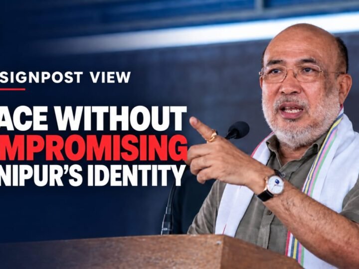 Peace Cannot Be Restored by Compromising Manipur's Identity 2 Former Chief Minister N Biren Singh says Manipur’s identity must not be compromised while restoring peace.