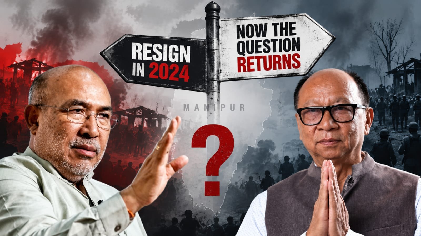 When Khemchand Asked Biren to Resign, He Set a Standard. Now the Question Has Returned 1 Khemchand's 2024 Biren Resignation Demand Returns to Manipur Debate
