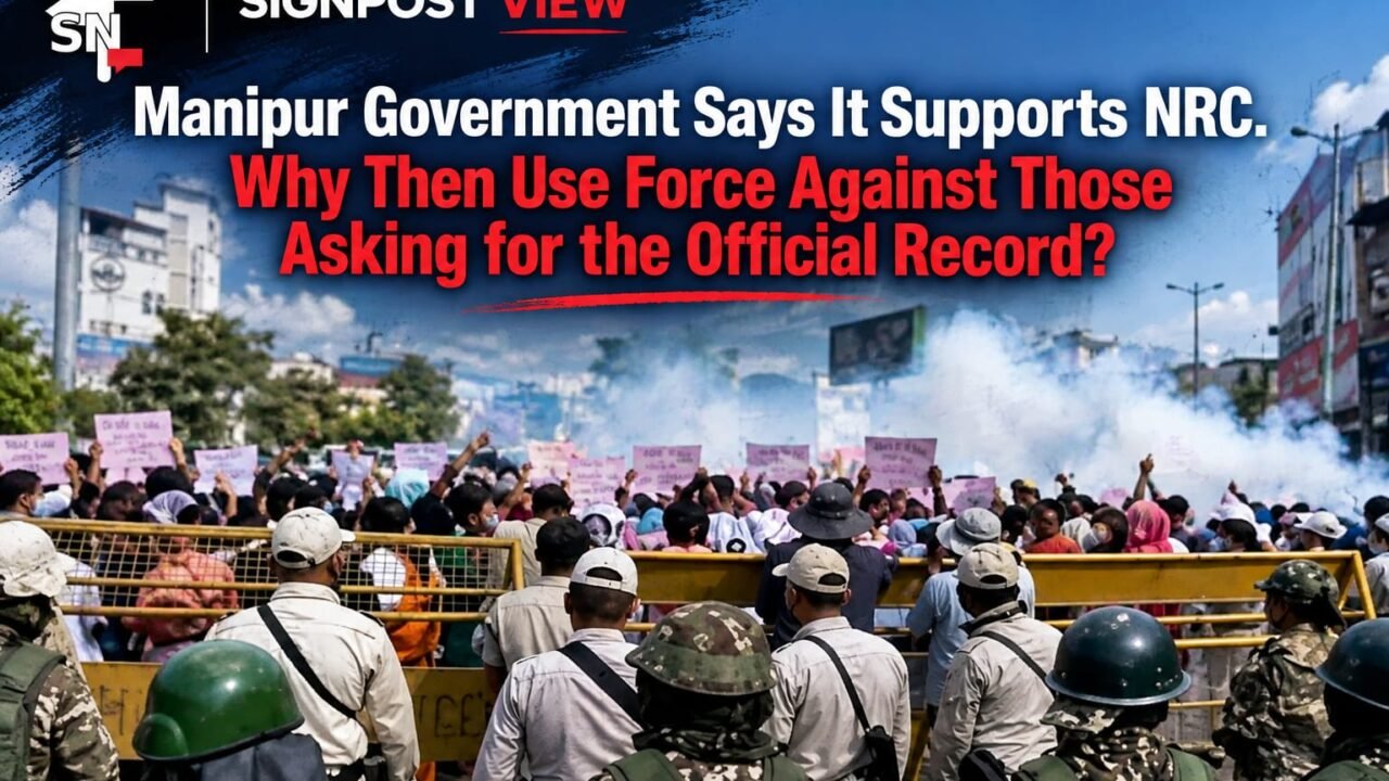Manipur Government Says It Supports NRC. Why Then Use Force Against Those Asking for the Official Record? 1 What Has Manipur Government Formally Asked Delhi Before Sept 30?
