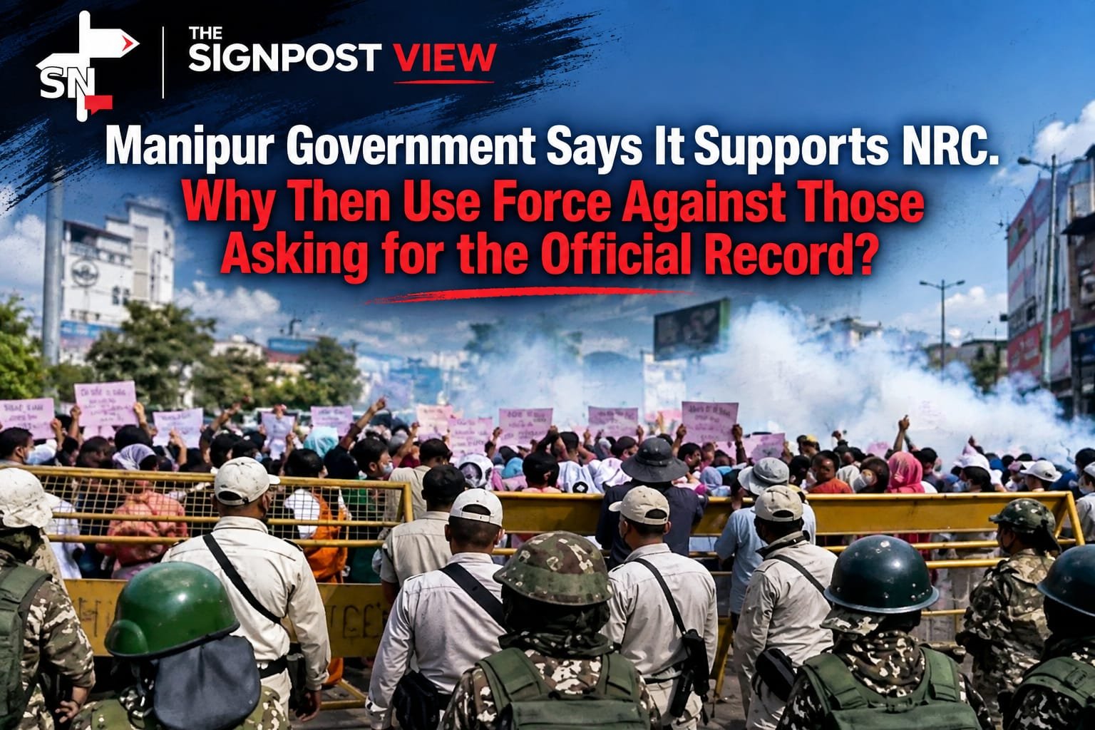 What Has Manipur Government Formally Asked Delhi Before Sept 30?