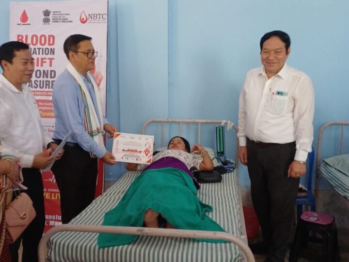 Manipur University Blood Donation Camp Marks NSS Day, Urges Regular Donors 2 Manipur University Blood Donation Camp Marks NSS Day