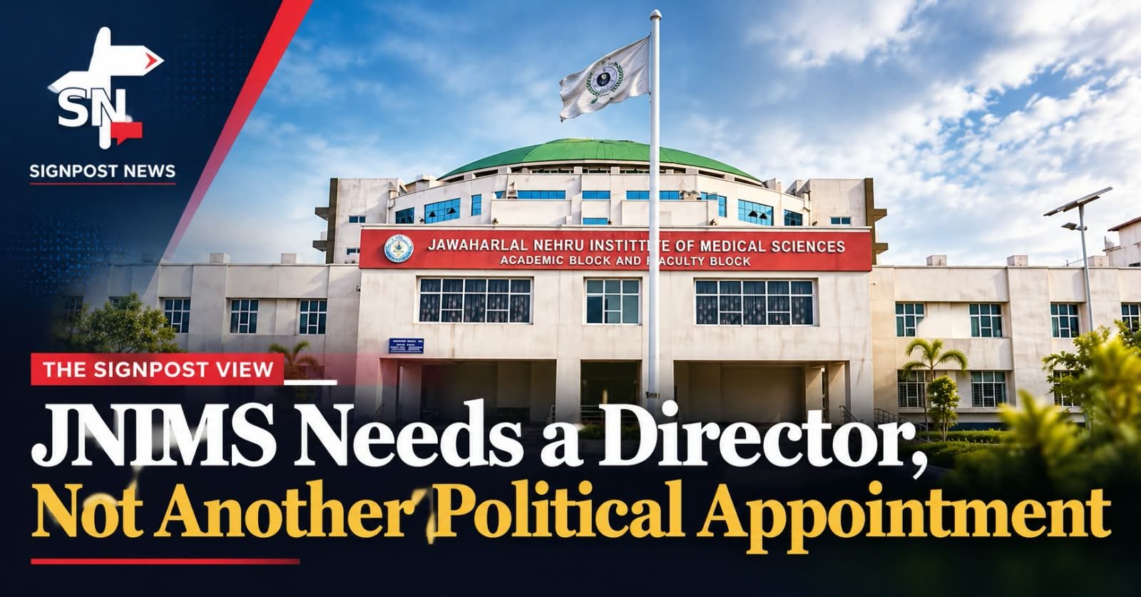 Teachers' Association- JNIMS demands Director Appointment Must Be Transparent