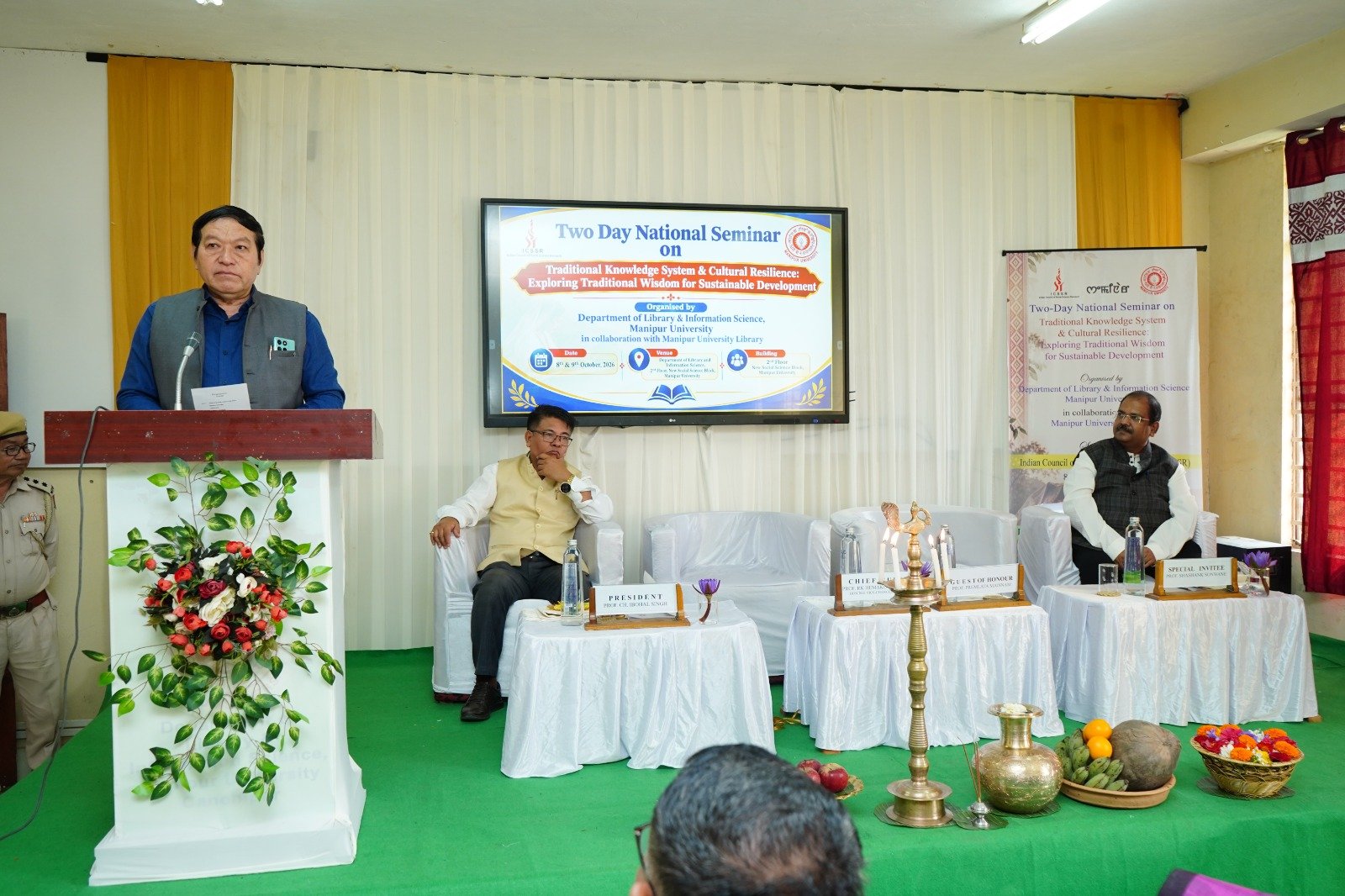 Manipur University National Seminar Explores Traditional Knowledge and Cultural Resilience 1 Manipur University National Seminar Explores Traditional Knowledge and Cultural Resilience