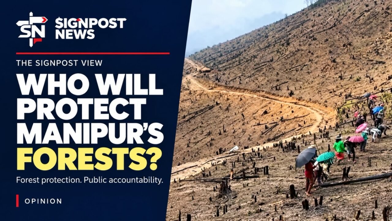 Who Will Stop Forest Encroachment and Poppy Cultivation in Manipur?