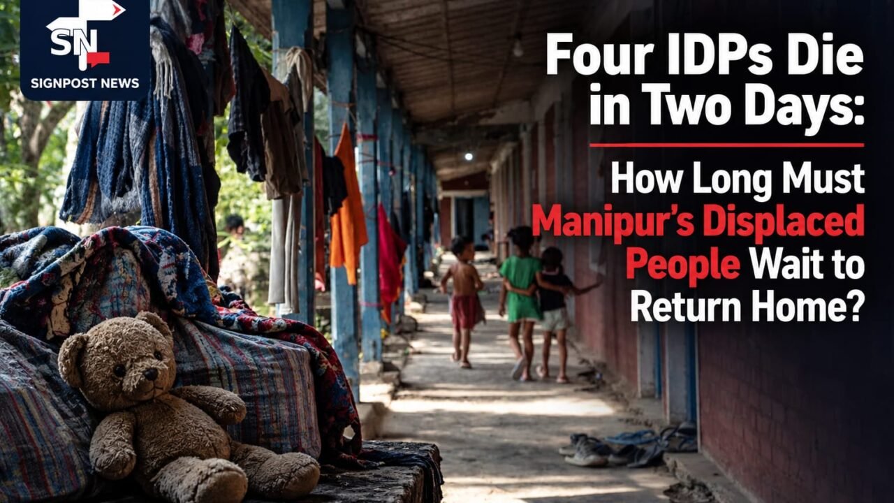 Four IDPs Die in Two Days: How Long Must Manipur’s Displaced People Wait to Return Home? 1 How long must displaced people wait for safety, dignity and a future beyond relief camps?