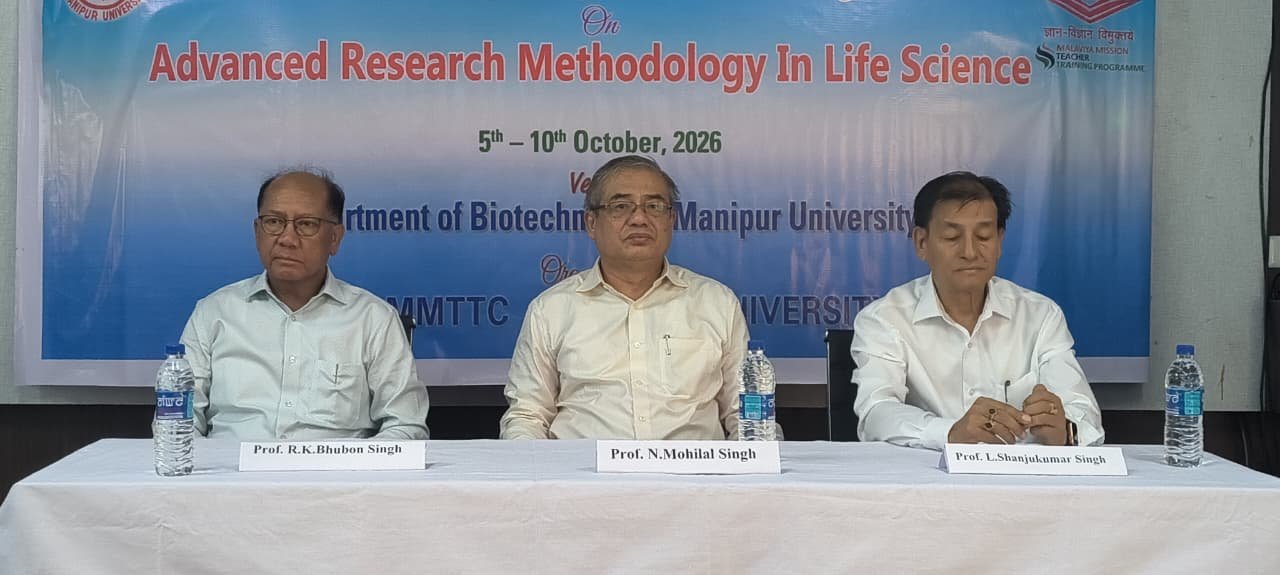Manipur University Launches Advanced Life Sciences Research Training